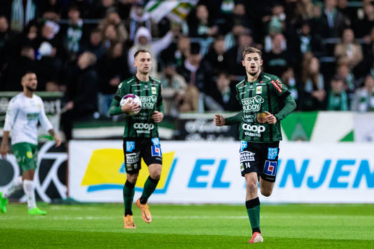 Varbergs Oliver Alfonsi jublar