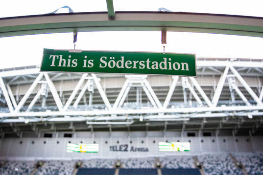 under fotbollsmatchen i Allsvenskan mellan Hammarby och