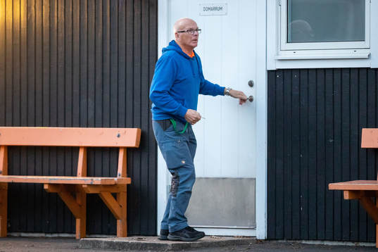 Sven ”Snillet” Nilsson, materialförvaltare i Vejby IF
