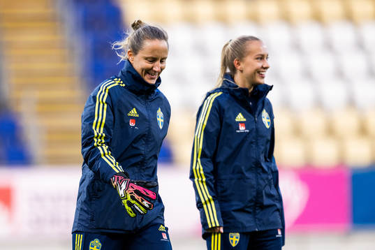 Goalkeeper coach Sofia Lundgren