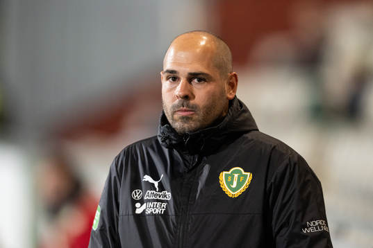 Jönköpings Södras tränare Oscar Garcia Rodrigues