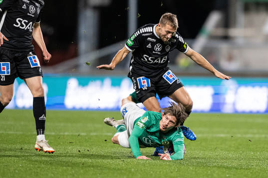 Brages Jacob Stensson och Jönköpings Södras Robin Book