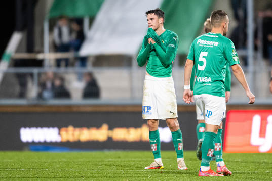 Jönköpings Södras Samuel Adrian deppar
