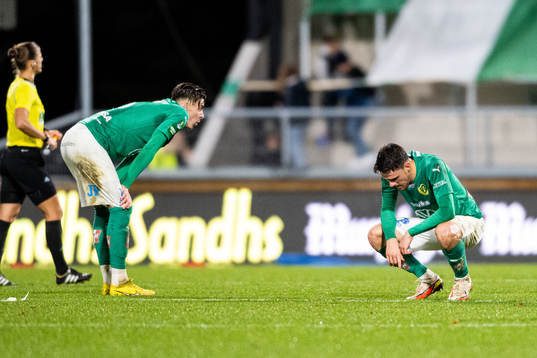 Jönköpings Södras spelare deppar