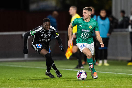 Brages Samouil Izountouemoi och Jönköpings Södras Marko