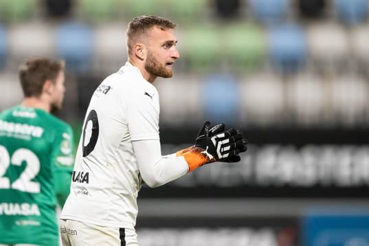 Jönköpings Södras målvakt Alexander Nilsson