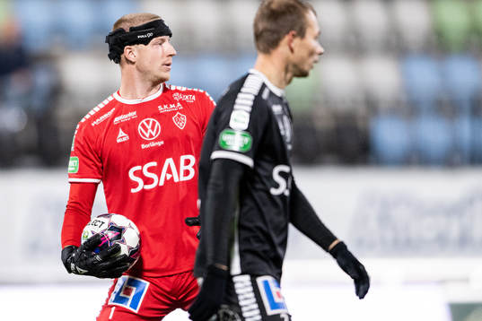 Brages målvakt Viktor Frodig
