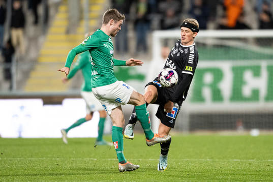 Jönköpings Södras Daniel Ljung och Brages Filip Sjöberg