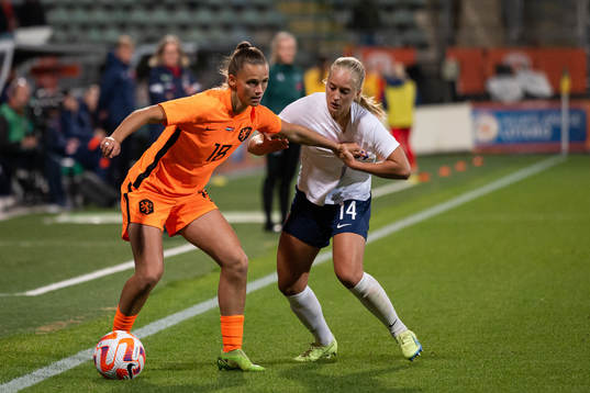 Kerstin Casparij of Netherlands and Amalie Eikeland of