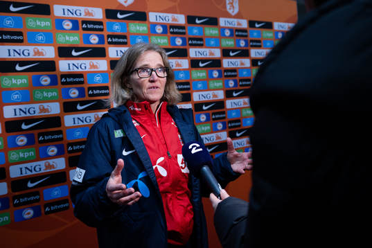 Head coach Hege Riise of Norway
