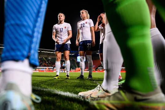 Julie Blakstad and Sophie Roman Haug of Norway