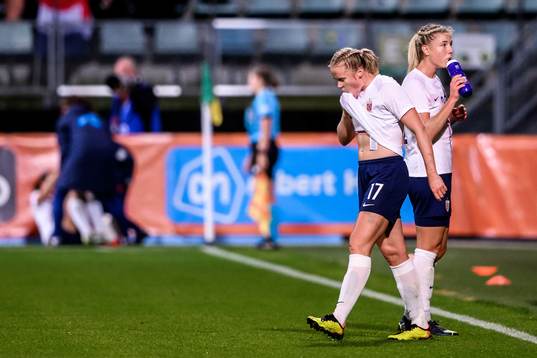 Julie Blakstad and Sophie Roman Haug of Norway