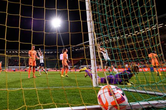 Sherida Spitse of The Netherlands looks dejected