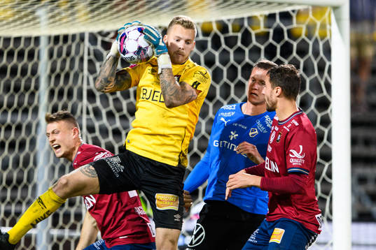 Örgrytes målvakt Robin Wallinder