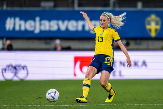 Amanda Ilestedt of Sweden