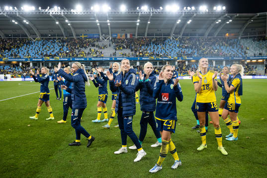Linda Sembrant, Elin Rubensson and Fridolina Rolfö