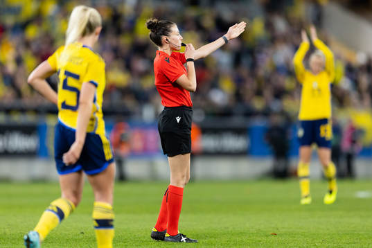 Referee Olatz Rivera Olmedo