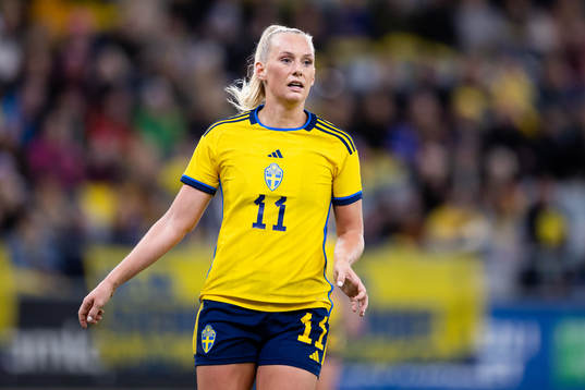 Stina Blackstenius of Sweden