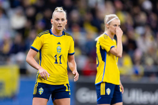 Stina Blackstenius of Sweden
