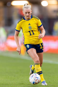 Stina Blackstenius of Sweden