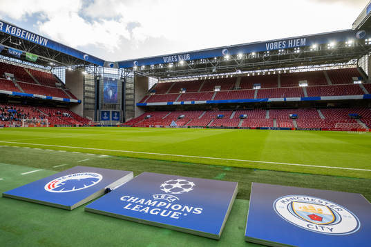 during the UEFA Champions League football match between FC