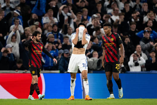 Marko Stamenic of Copenhagen looks dejected