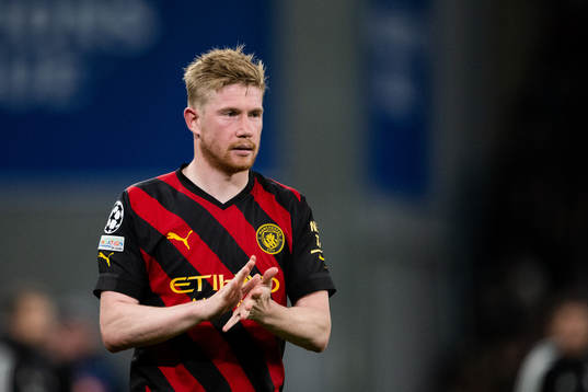 Kevin De Bruyne of Man City