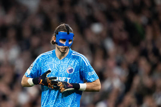 Goalkeeper Kamil Grabara of Copenhagen