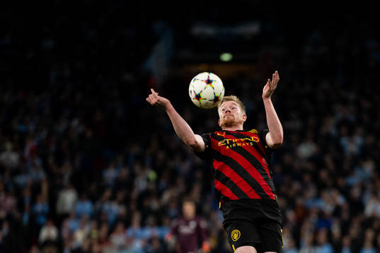 Kevin De Bruyne of Man City