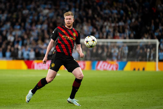 Kevin De Bruyne of Man City