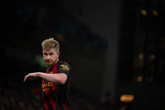 Kevin De Bruyne of Man City