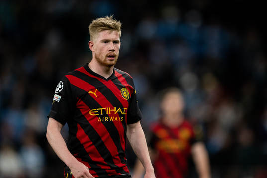 Kevin De Bruyne of Man City
