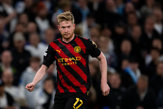 Kevin De Bruyne of Man City