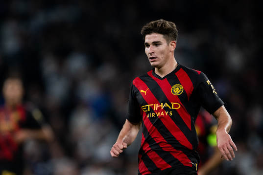 Julian Alvarez of Man City