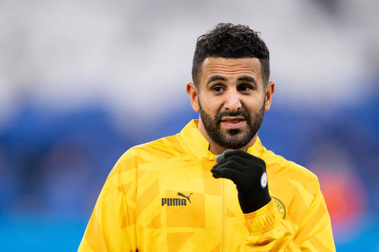 Riyad Mahrez of Man City