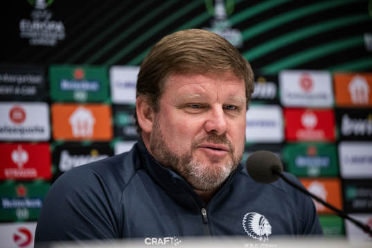 Head coach Hein Vanhaezebrouck