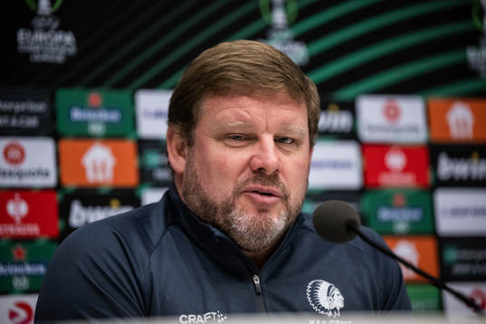Head coach Hein Vanhaezebrouck