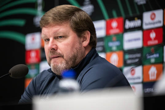Head coach Hein Vanhaezebrouck