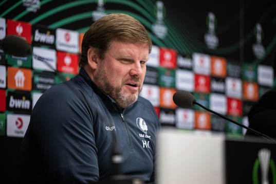 Head coach Hein Vanhaezebrouck