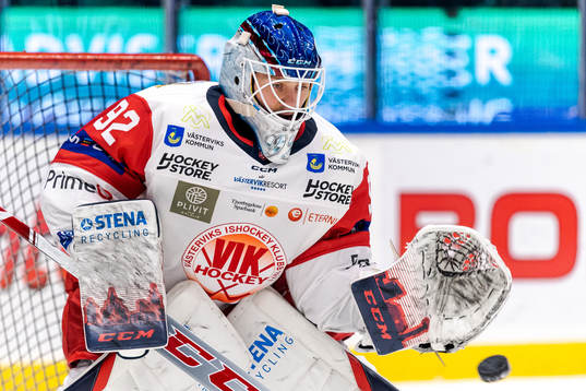 Västerviks målvakt Edvin Olofsson