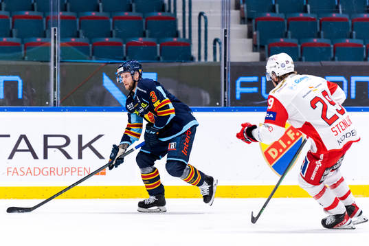 Djurgårdens Alexander Ytterell och Västerviks Ludwig