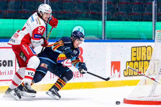Västerviks Hannes Lindström och Djurgårdens Emil Berglund