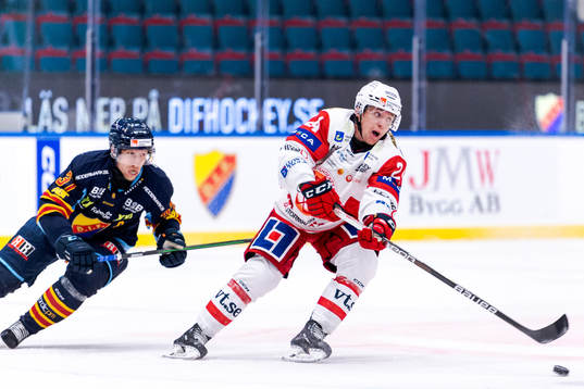 Djurgårdens John Norman och Västerviks Hampus Plato