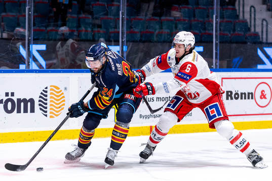 Djurgårdens Ludvig Rensfeldt och Västerviks Daniel