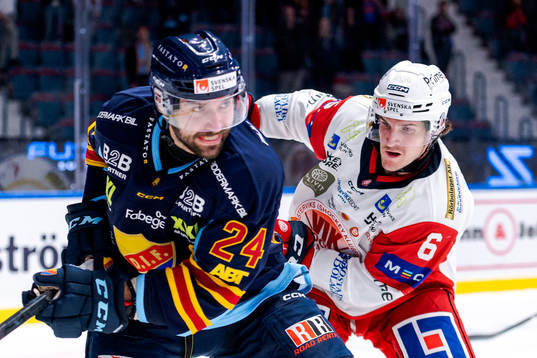 Djurgårdens Ludvig Rensfeldt och Västerviks Daniel