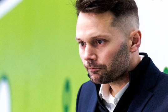 Västerviks tränare Martin Gudmundsson