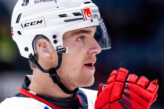 Västerviks Max Krogdahl deppar