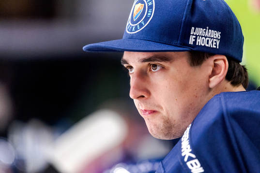 Djurgårdens målvakt Matthew Galajda