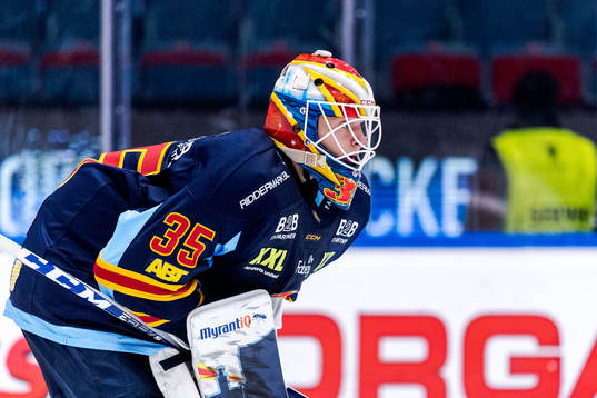 Djurgårdens målvakt Carl Lindbom