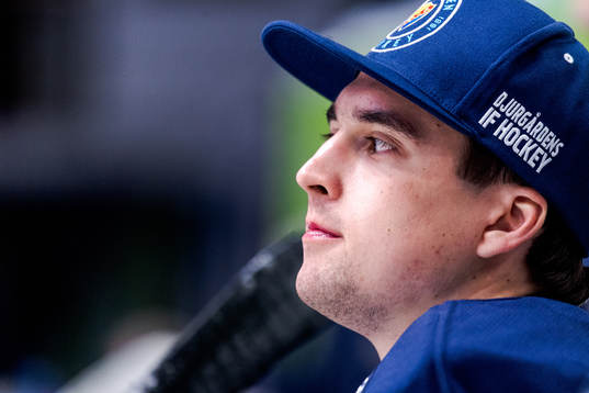 Djurgårdens målvakt Matthew Galajda